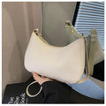 Unisex Solid Color Handbag