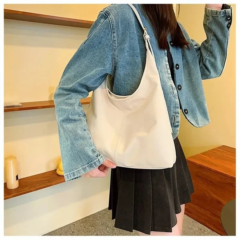 Faux Leather Work Tote