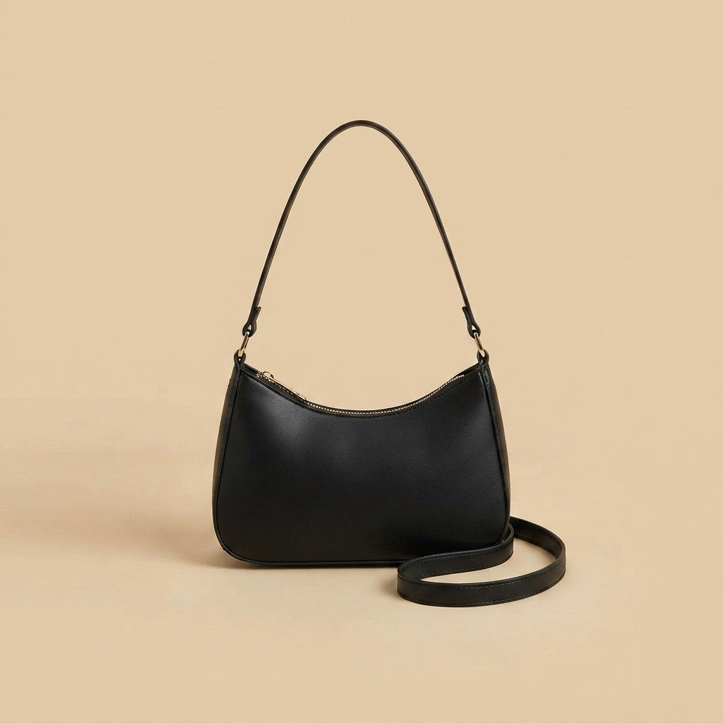 Unisex Solid Color Handbag