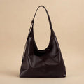 Faux Leather Work Tote